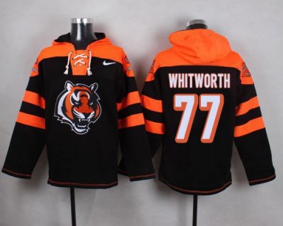 Jerseys Factory Cheap Nike Bengals #77 Andrew Whitworth Black Pl