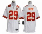 Jerseys Factory Cheap Nike Chiefs #29 Eric Berry White Men's Sti