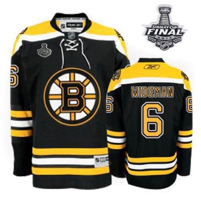 Jerseys Factory Cheap Bruins Stanley Cup Finals Patch #6 Dennis