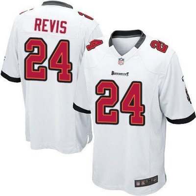 Jerseys Factory Cheap Nike Buccaneers #24 Darrelle Revis White Y
