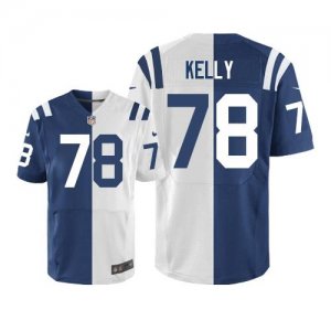 Jerseys Factory Cheap Nike Colts #78 Ryan Kelly Royal Blue/White