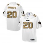 Jerseys Factory Cheap Nike Lions #20 Barry Sanders White Men's N