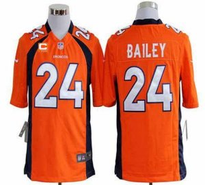 Jerseys Factory Cheap Nike Broncos #24 Champ Bailey Orange Team