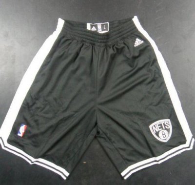 Jerseys Factory Cheap Brooklyn Nets Black NBA Shorts