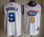 Jerseys Factory Cheap Nuggets #9 Andre Iguodala White ABA Hardwo