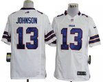 Jerseys Factory Cheap Nike Bills #13 Steve Johnson White Men's E