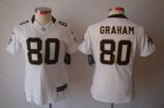 Jerseys Factory Cheap Nike Saints #80 Jimmy Graham White Women's