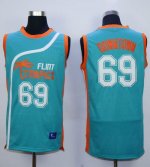 Jerseys Factory Cheap Flint Tropics #69 Downtown Blue Semi-Pro M