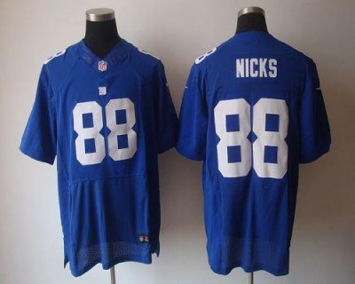 Jerseys Factory Cheap Nike Giants #88 Hakeem Nicks Royal Blue Te