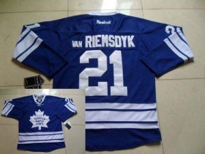 Jerseys Factory Cheap Maple Leafs #21 James Van Riemsdyk Blue Th
