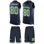 Jerseys Factory Cheap Nike Seahawks #80 Steve Largent Steel Blue