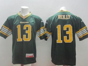 Jerseys Factory Cheap Eskimos #13 Mike Reilly Green Stitched CFL