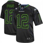 Jerseys Factory Cheap Nike Seahawks #12 Fan Lights Out Black Men