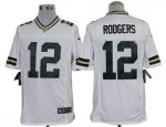 Jerseys Factory Cheap Nike Packers #12 Aaron Rodgers White Men's