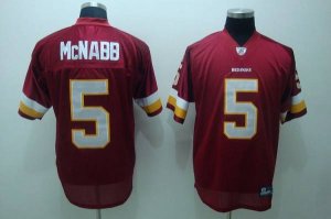Jerseys Factory Cheap Redskins #5 Donovan McNabb Stitched Red NF