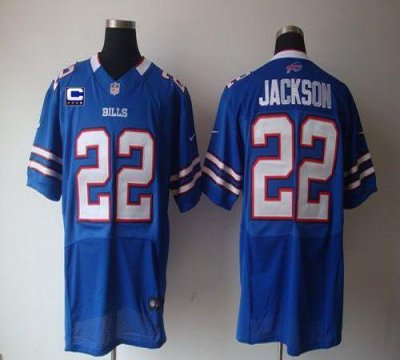 Jerseys Factory Cheap Nike Bills #22 Fred Jackson Royal Blue Tea