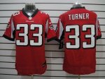 Jerseys Factory Cheap Nike Falcons #33 Michael Turner Red Team C