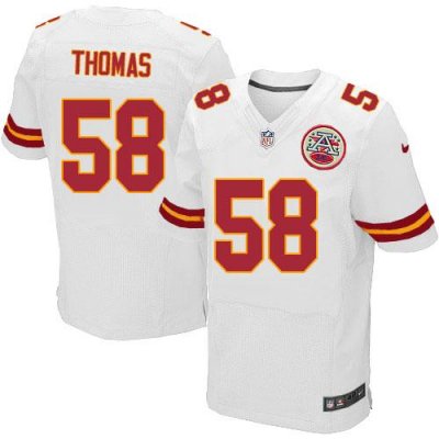 Jerseys Factory Cheap Nike Chiefs #58 Derrick Thomas White Men's