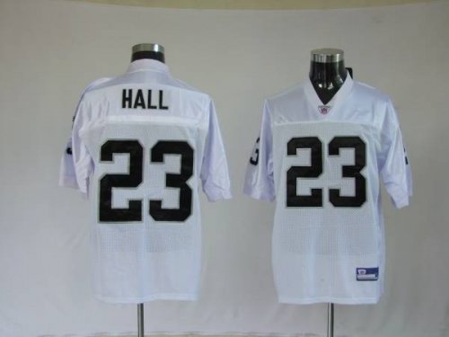 Jerseys Factory Cheap Raiders DeAngelo Hall #23 Stitched White N