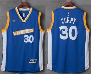 Jerseys Factory Cheap Warriors #30 Stephen Curry Royal Stretch C