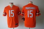 Jerseys Factory Cheap Nike Bears #15 Brandon Marshall Orange Alt