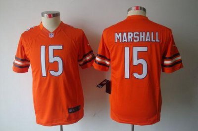 Jerseys Factory Cheap Nike Bears #15 Brandon Marshall Orange Alt