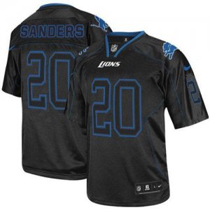 Jerseys Factory Cheap Nike Lions #20 Barry Sanders Lights Out Bl