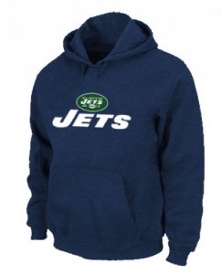 Jerseys Factory Cheap New York Jets Authentic Logo Pullover Hood