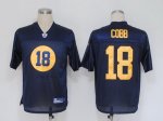 Jerseys Factory Cheap Packers #18 Randall Cobb Blue Stitched NFL