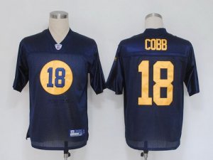 Jerseys Factory Cheap Packers #18 Randall Cobb Blue Stitched NFL