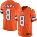Jerseys Factory Cheap Nike Broncos #8 Brandon McManus Orange Men