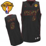 Jerseys Factory Cheap Heat #6 LeBron James Black Camo Fashion Fi