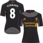 Jerseys Factory Cheap Women's Liverpool #8 Steven Gerrard Away S