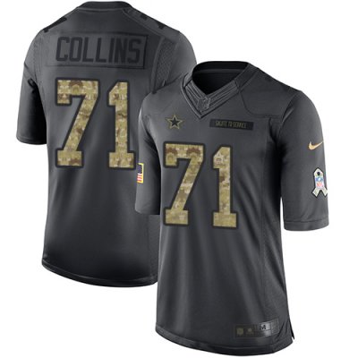 Jerseys Factory Cheap Nike Cowboys #71 La'el Collins Black Men's