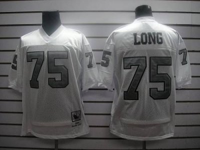 Jerseys Factory Cheap Mitchell and Ness Raiders #75 Howie Long W