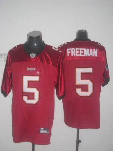 Jerseys Factory Cheap Buccaneers #5 Josh Freeman Stitched Red NF