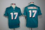 Jerseys Factory Cheap Nike Dolphins #17 Ryan Tannehill Aqua Gree