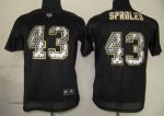 Jerseys Factory Cheap Sideline Black United Saints #43 Darren Sp