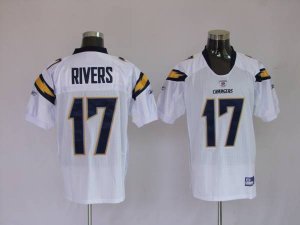 Jerseys Factory Cheap Chargers Phillip Rivers #17 Stitched White