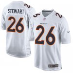 Jerseys Factory Cheap Nike Broncos #26 Darian Stewart White Men'