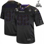 Jerseys Factory Cheap Nike Ravens #92 Haloti Ngata New Lights Ou