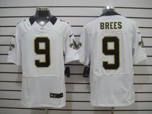 Jerseys Factory Cheap Nike Saints #9 Drew Brees White Men's Stit