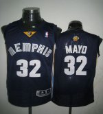 Jerseys Factory Cheap Grizzlies #32 O.J Mayo Revolution 30 Dark
