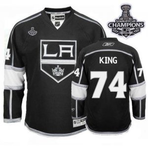 Jerseys Factory Cheap Kings #74 Dwight King 2012 Stanley Cup Cha
