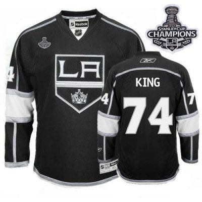 Jerseys Factory Cheap Kings #74 Dwight King 2012 Stanley Cup Cha