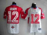 Jerseys Factory Cheap Patriots #12 Tom Brady Red 2010 Pro Bowl S