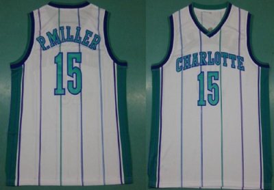 Jerseys Factory Cheap Mitchell And Ness Hornets #15 Percy Miller