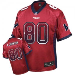 Jerseys Factory Cheap Nike Texans #80 Andre Johnson Red Alternat