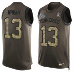 Jerseys Factory Cheap Nike Titans #13 Kendall Wright Green Men's