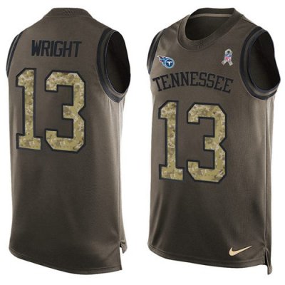 Jerseys Factory Cheap Nike Titans #13 Kendall Wright Green Men's